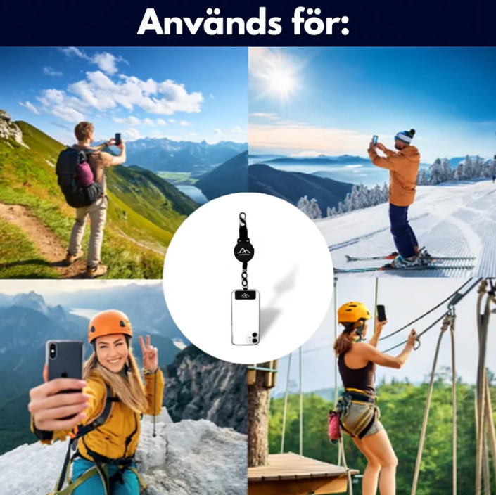 FjellGrip – Säker mobilhållare för skidåkning och äventyr