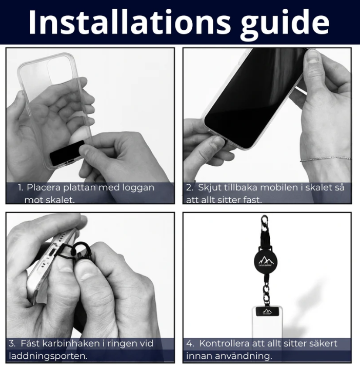 FjellGrip – Säker mobilhållare för skidåkning och äventyr